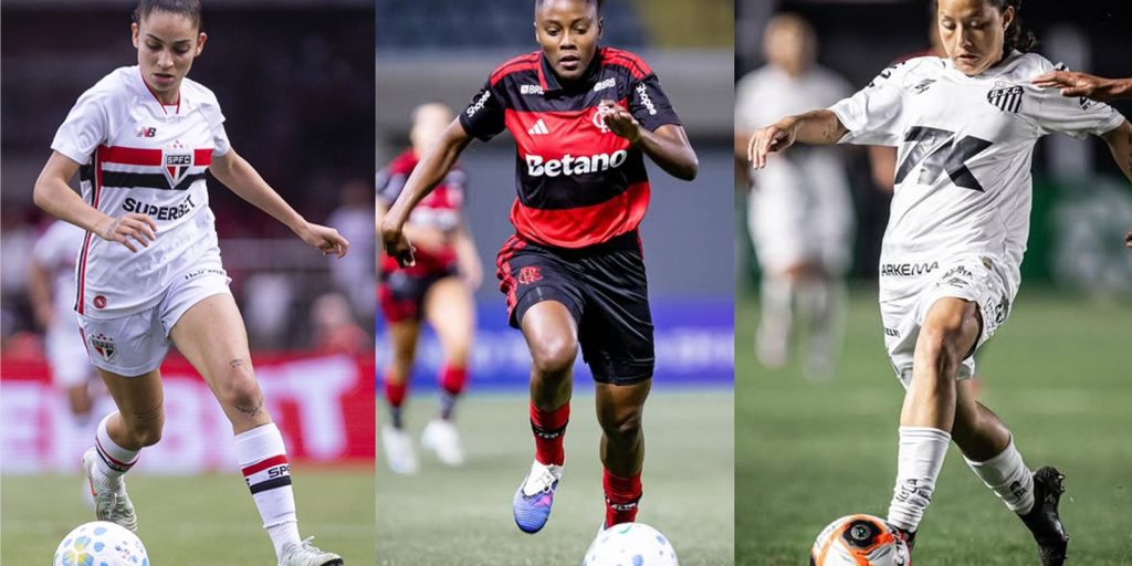 Flamengo, Santos e São Paulo duelam pela Jogadora Revelação 2026