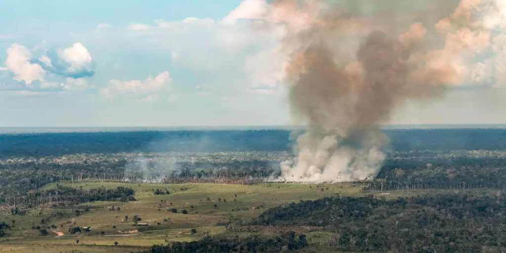 Incêndios no oeste do Pará elevam poluição e tornam ar insalubre em Santarém