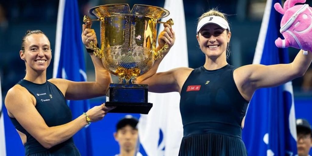 Stefani e Dabrowski dominam e conquistam WTA 1000 de Pequim