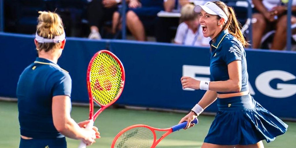 Stefani e Dabrowski vencem Gleason/Eikeri e seguem às quartas em Wuhan
